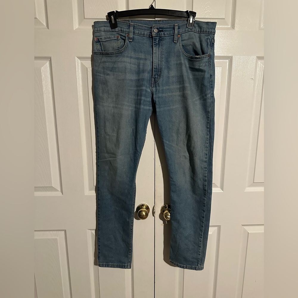 Levi's Men's Light Blue Straight Jeans